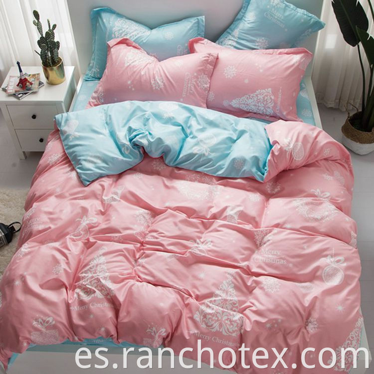 100% Polyester Microfibra Impresión Nuevo diseño Soft Dórdete Divet Bedset Redding Set